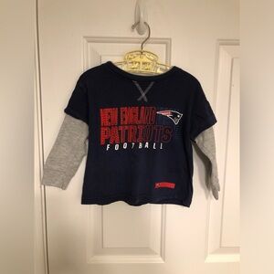 Boys New England Patriots long sleeve